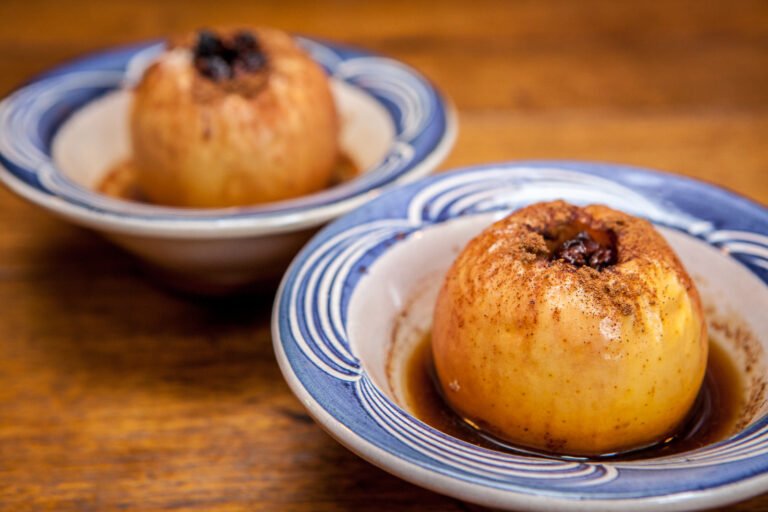 Fresh Baked Apples at the Inn of the Tartan Fox